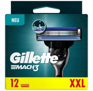 Holiace vložky Gillette Mach3, 12 ks
